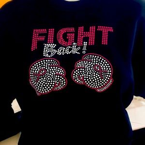 XL - FIGHT BACK Hoodie for Survivors & Supporters